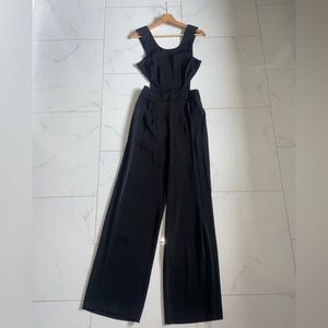 Express Cutout Jumpsuit With Pockets